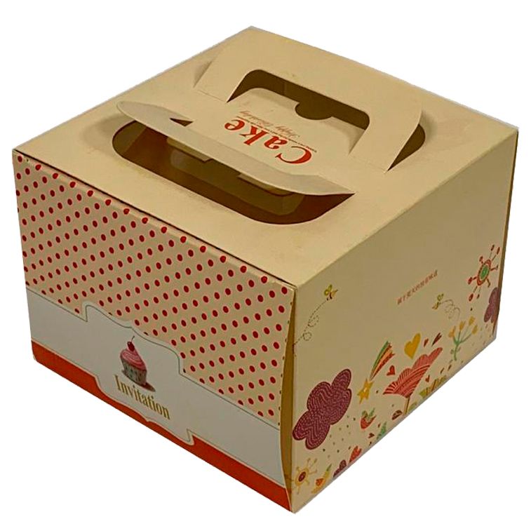 Коробка для торта из картона